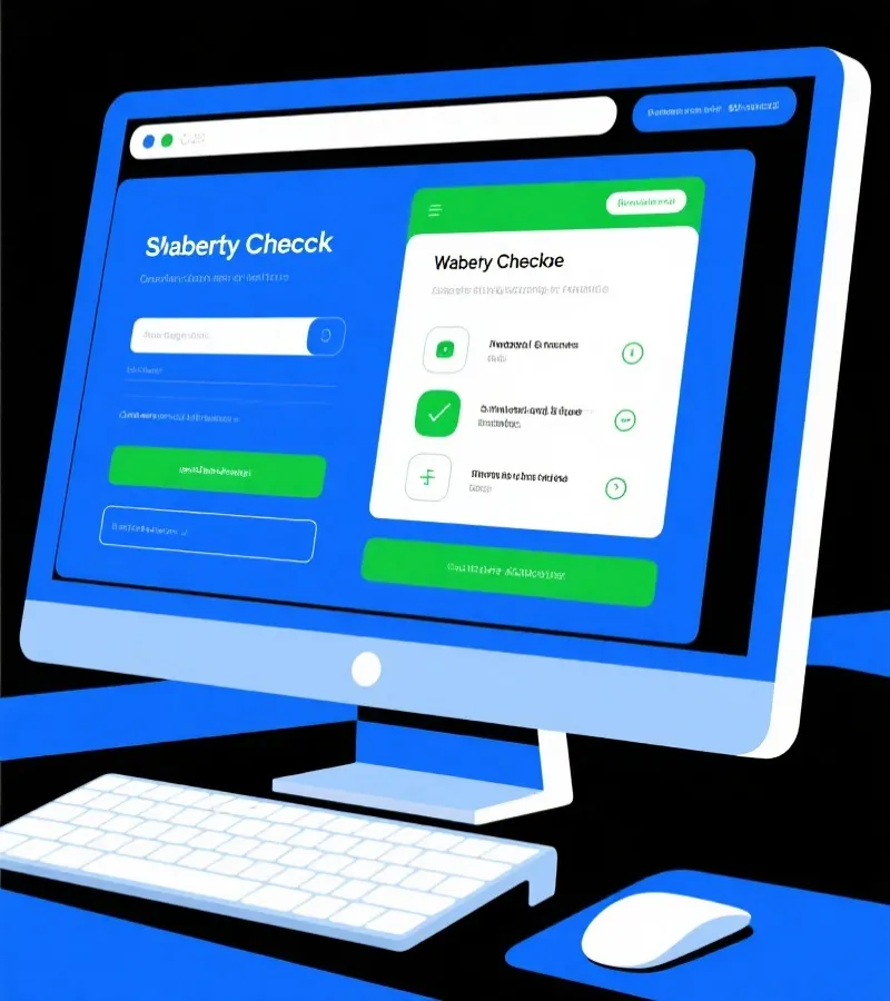 网站安全检查示意图